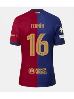 Moški Nogometna dresi replika Barcelona Fermin Lopez #16 Domači 2024-25 Kratek rokav